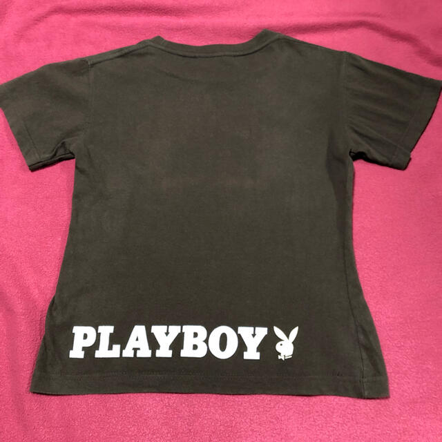 PLAYBOY(プレイボーイ)のプレイボーイ　Tシャツ　茶色 レディースのトップス(Tシャツ(半袖/袖なし))の商品写真