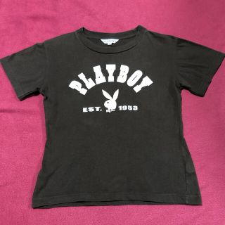 プレイボーイ(PLAYBOY)のプレイボーイ　Tシャツ　茶色(Tシャツ(半袖/袖なし))