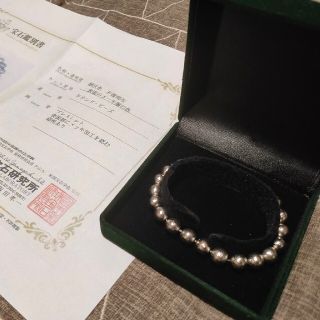 【夢花様専用】天然隕石(メテオライト/鉄質隕石) 約8mm〜8.5mm(ブレスレット/バングル)