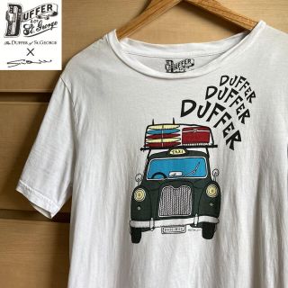 ザダファーオブセントジョージ(The DUFFER of ST.GEORGE)の【複数割】SHO WATANABE × DUFFER Tシャツ　白　Mサイズ(Tシャツ/カットソー(半袖/袖なし))