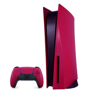 PS5 カバー コズミック レッド（通常版）交換用パネル 本体保護 防塵 傷防止(その他)