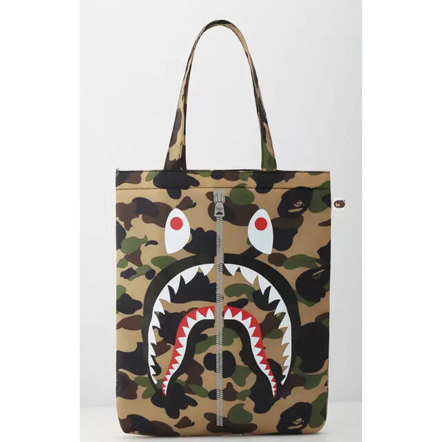 A BATHING APE(アベイシングエイプ)のBAPE◆A BATHING APE／シャーク◆トートバッグ◆付録品ノベルティ メンズのバッグ(トートバッグ)の商品写真