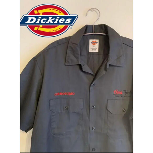 Dickies(ディッキーズ)のディッキーズ　ワークシャツ古着　90s メンズのトップス(シャツ)の商品写真