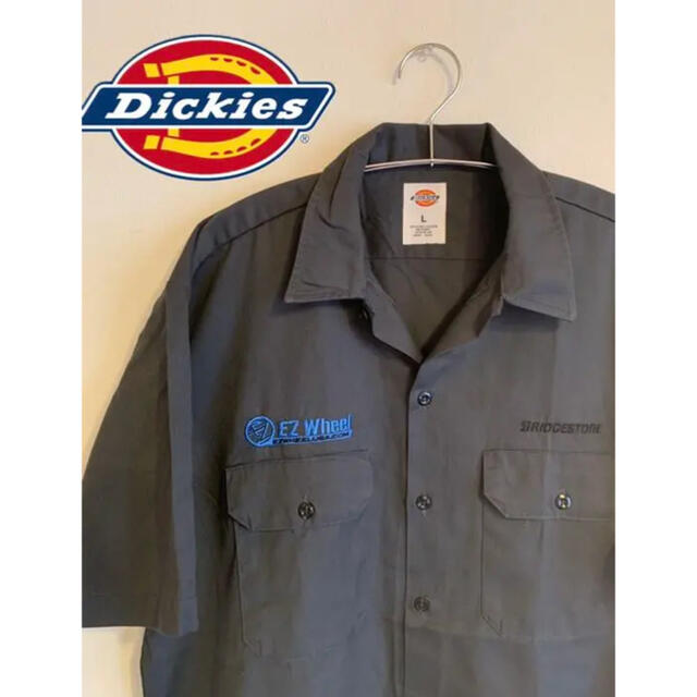 Dickies(ディッキーズ)のディッキーズ　ワークシャツ古着　90s メンズのトップス(シャツ)の商品写真