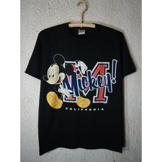 ディズニー(Disney)のo3321　レア　SHERRY’S　ディズニー　ビンテージ　ミッキー　tシャツ(Tシャツ/カットソー(半袖/袖なし))