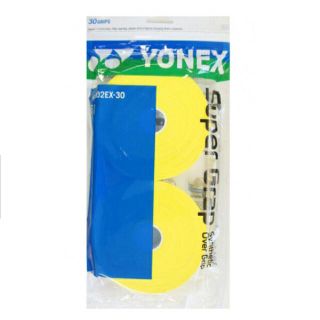 ヨネックス(YONEX)のYONEXヨネックスウエットスーパーグリップテープ 黄色 ３０本入り 新品未使用(その他)