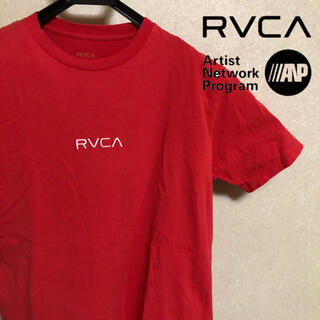 ルーカ(RVCA)のRVCA ルーカ rvca Tシャツ surfブランド　レッド(Tシャツ/カットソー(半袖/袖なし))