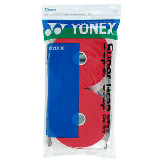 ヨネックス(YONEX)のYONEXヨネックスウエットスーパーグリップテープ 赤 ３０本入り 新品未使用(その他)