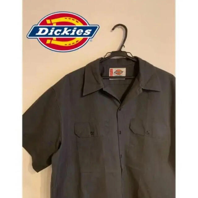 Dickies(ディッキーズ)のディッキーズ　ワークシャツ古着　90s メンズのトップス(シャツ)の商品写真