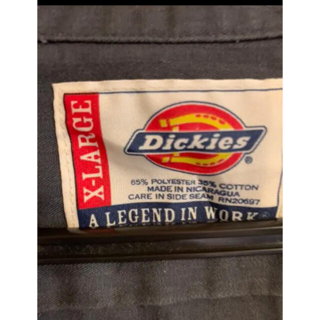 Dickies(ディッキーズ)のディッキーズ　ワークシャツ古着　90s メンズのトップス(シャツ)の商品写真