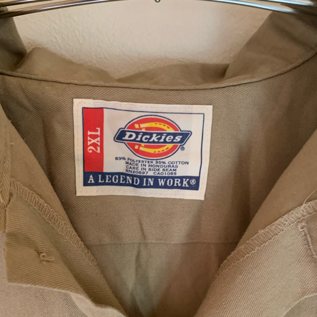 Dickies(ディッキーズ)のディッキーズ　ワークシャツ古着90s メンズのトップス(シャツ)の商品写真