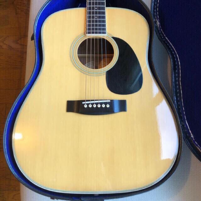 美品 モーリス W-20 アコースティックギター ハードケース付属品付き