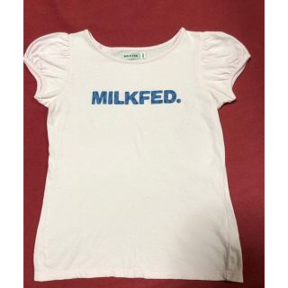 ミルクフェド(MILKFED.)のミルクフェド　Tシャツ   ピンク(Tシャツ(半袖/袖なし))