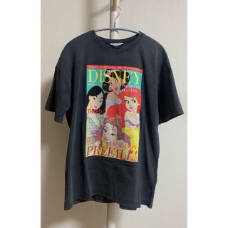 ザラ(ZARA)のZARA ディズニープリンセス Tシャツ 古着風(Tシャツ(半袖/袖なし))