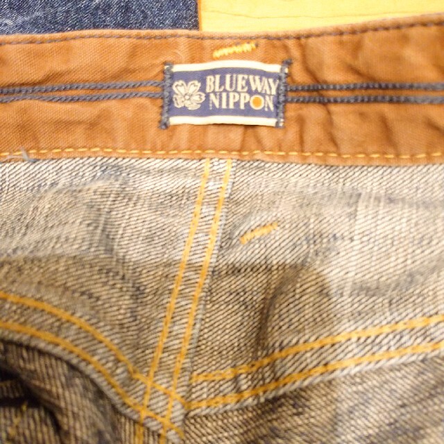 BLUE WAY(ブルーウェイ)のBLUEWAY  ブルーウェイジーンズ メンズのパンツ(デニム/ジーンズ)の商品写真