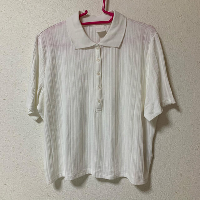 H&M(エイチアンドエム)のH&M クロップド ポロシャツ レディースのトップス(Tシャツ(半袖/袖なし))の商品写真