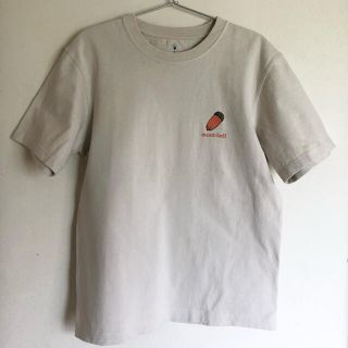 モンベル(mont bell)の値下げ！モンベル　ペアスキンコットンTシャツ どんぐり　男女兼用Sサイズ(登山用品)