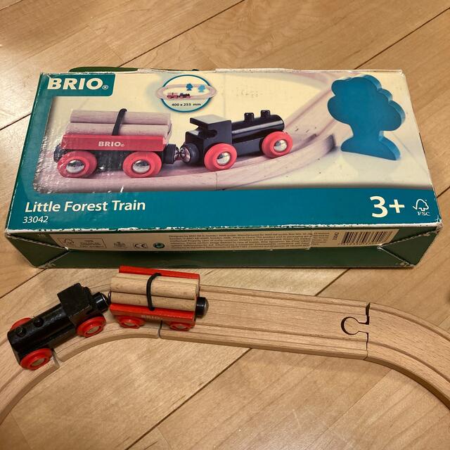 BRIO(ブリオ)のBRIO 木製レールと汽車セット キッズ/ベビー/マタニティのおもちゃ(電車のおもちゃ/車)の商品写真