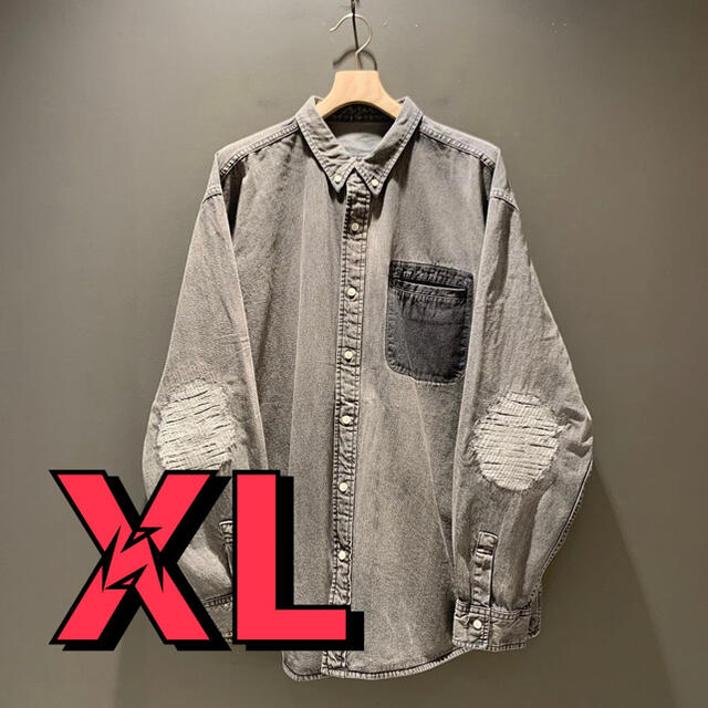 BEAMS(ビームス)のXLサイズ BEAMS SSZ 裏USED デニムシャツ メンズのトップス(シャツ)の商品写真