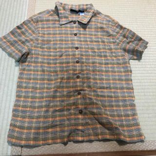 パタゴニア(patagonia)のパタゴニア　シャツ　半袖　L(シャツ/ブラウス(半袖/袖なし))