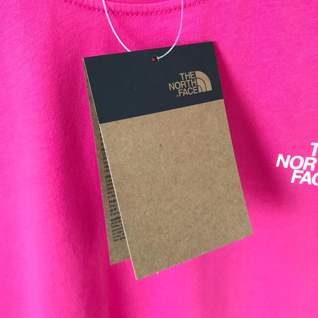 THE NORTH FACE(ザノースフェイス)のレアモデル ♪ ノースフェイス アウトドア Tシャツ EU ピンク XXL 3L メンズのトップス(Tシャツ/カットソー(半袖/袖なし))の商品写真