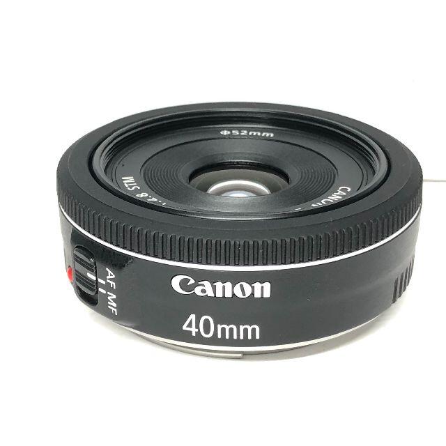 Canon(キヤノン)の極上品 キヤノン EF 40mm F2.8 STM スマホ/家電/カメラのカメラ(レンズ(単焦点))の商品写真