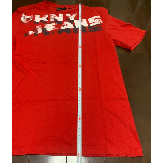 DKNY(ダナキャランニューヨーク)のDKNY JEANS Tシャツ レッド レディースのトップス(Tシャツ(半袖/袖なし))の商品写真