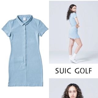 パーリーゲイツ(PEARLY GATES)のSUIC GOLF / Pile Mini Dress in Aqua(ウエア)