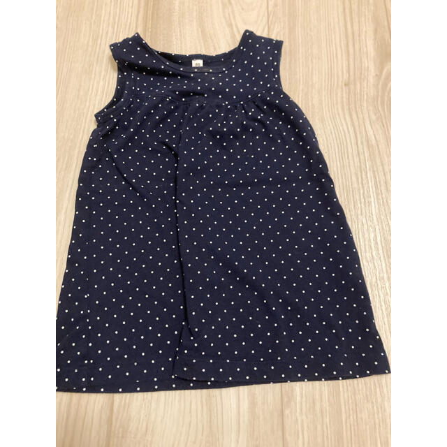 MUJI (無印良品)(ムジルシリョウヒン)の無印★タンクトップ キッズ/ベビー/マタニティのベビー服(~85cm)(タンクトップ/キャミソール)の商品写真