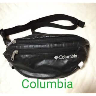 コロンビア(Columbia)の☆お買得☆ Columbia ウエストポーチ ボディバッグ 黒色 やや難あり(ウエストポーチ)