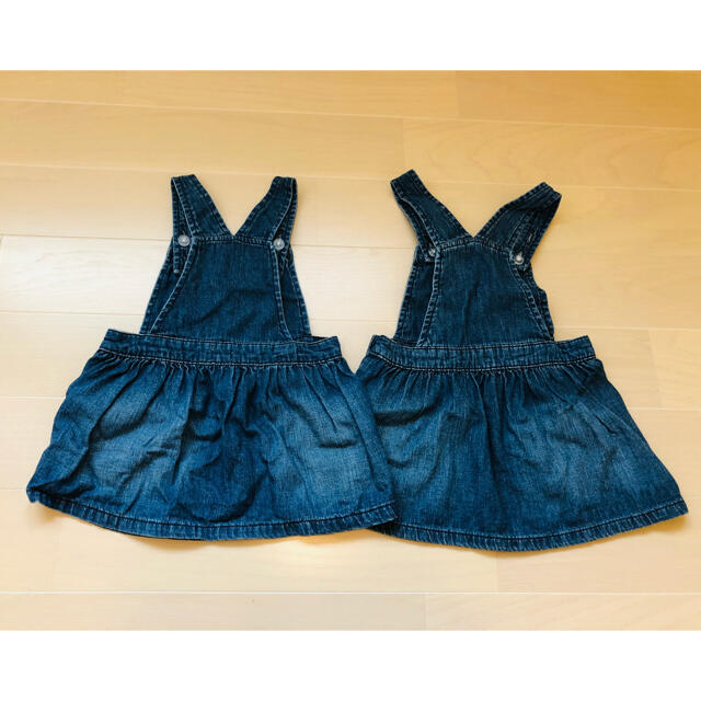 babyGAP(ベビーギャップ)のbaby Gap スカート　90㎝　×2 双子 キッズ/ベビー/マタニティのキッズ服女の子用(90cm~)(スカート)の商品写真