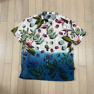 ポールスミス(Paul Smith)のポールスミス　ジーンズ　アロハシャツ　メンズM位のサイズ感(シャツ)