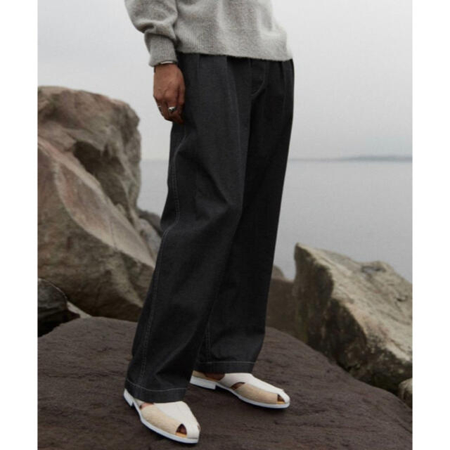 SUNSEA(サンシー)のLIDNM 新品 VAJIRA FATIGUE TROUSERS メンズのパンツ(デニム/ジーンズ)の商品写真