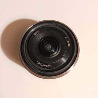 ソニー(SONY)のSEL16F28 Sony e-mount コンパクトな広角レンズ(レンズ(単焦点))