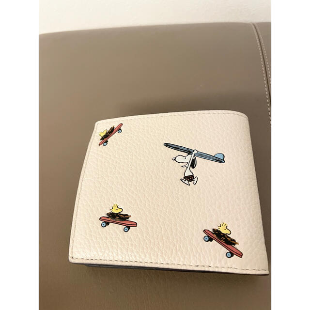 COACH x PEANUTS コーチ x スヌーピー スポーツ 二つ折り財布 2