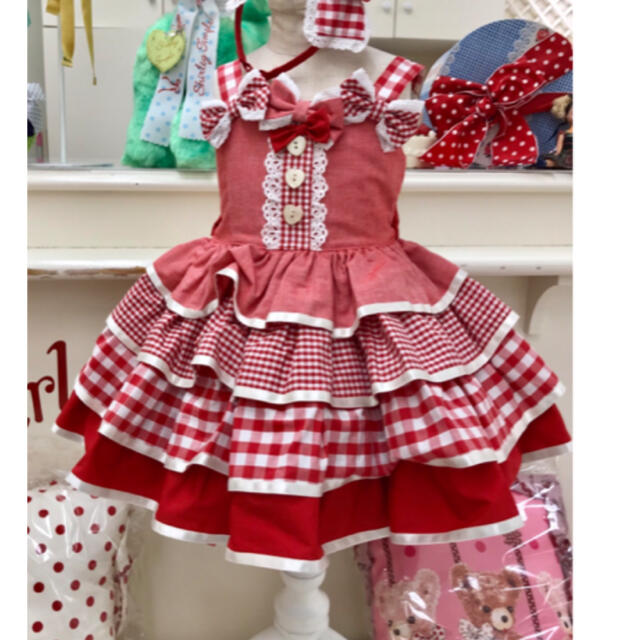 Shirley Temple(シャーリーテンプル)のシャーリーテンプル  SOGO西武限定❤️100 キッズ/ベビー/マタニティのキッズ服女の子用(90cm~)(ワンピース)の商品写真