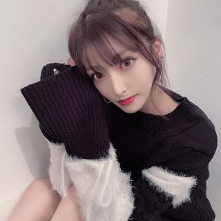 スナイデル(SNIDEL)の【Mii.様専用】Shaggy cuffs cable knit(ニット/セーター)