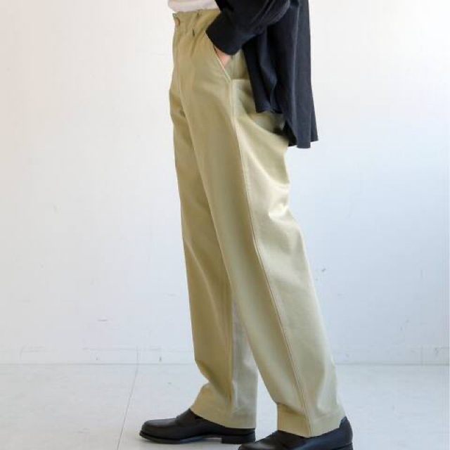 21ss WASHED FINX LIGHT CHINO PANTS-eastgate.mk