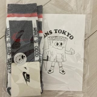 オフホワイト(OFF-WHITE)のOFF-WHITE / Nike Socks "Grey" XL 27〜29㎝(スニーカー)