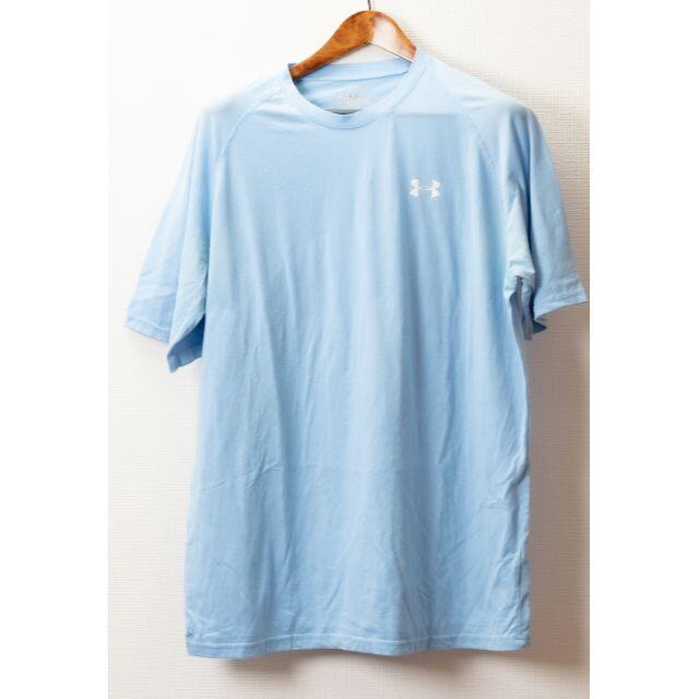 UNDER ARMOUR(アンダーアーマー)のUNDER ARMOUR アンダーアーマー　Tシャツ　水色 メンズのトップス(Tシャツ/カットソー(半袖/袖なし))の商品写真