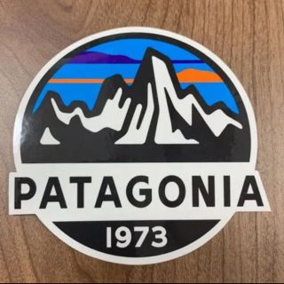 パタゴニア(patagonia)の新品未使用パタゴニアステッカー直径約8.5cm(その他)