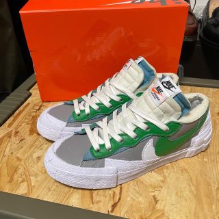 ナイキ(NIKE)のNIKE BLAZER LOW/SACAI   24.5センチ(スニーカー)