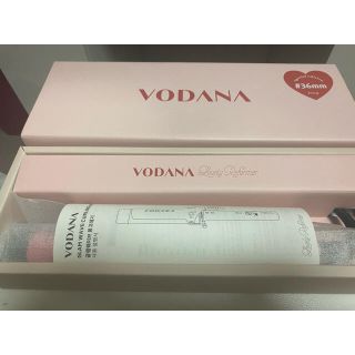 VODANA コテ　36mm ピンク(ヘアアイロン)