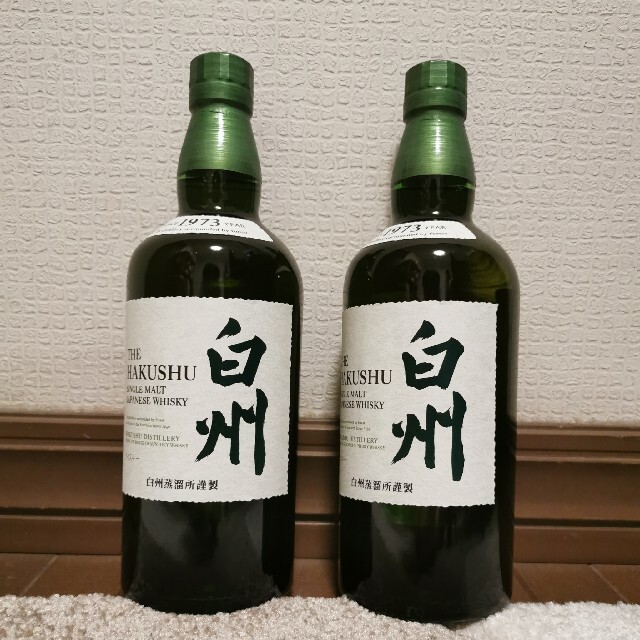 サントリー(サントリー)のサントリー　白州　700ml  2本 食品/飲料/酒の酒(ウイスキー)の商品写真