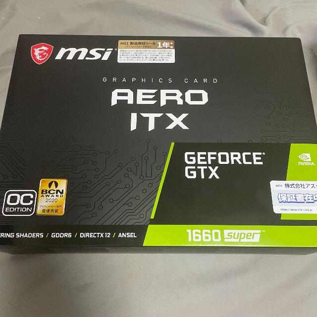 PCパーツ MSI gtx1660 super