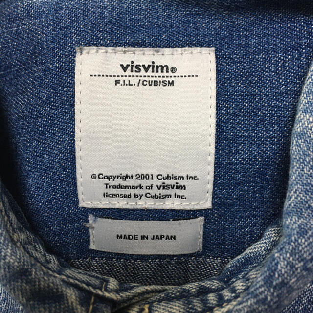 VISVIM(ヴィスヴィム)のvisvim デニムウエスタンシャツ メンズのトップス(シャツ)の商品写真