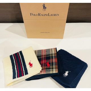 ラルフローレン(Ralph Lauren)のラルフローレン　ミニタオルセット　3枚(ハンカチ/ポケットチーフ)