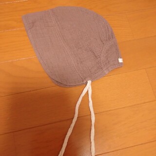 シマムラ(しまむら)のテータテート　ボンネット　帽子　ベビー　42(帽子)
