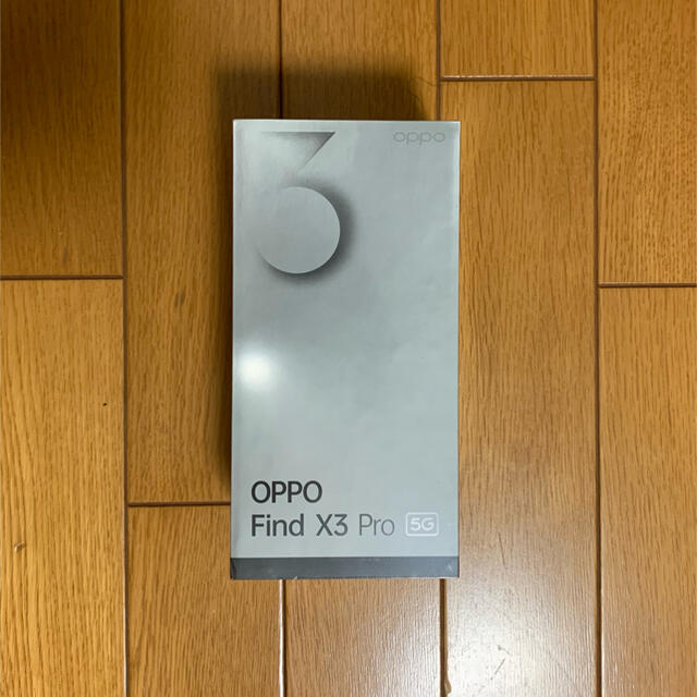 OPPO(オッポ)の新品未使用 Oppo Find X3 Pro SIMフリー版 スマホ/家電/カメラのスマートフォン/携帯電話(スマートフォン本体)の商品写真