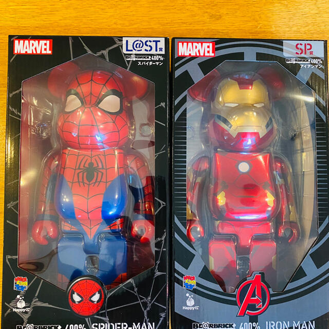 MARVEL / Happyくじ 「BE@RBRICK」SP賞 アイアンマン-